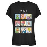 Disney Classics Muppets Muppet Modları Kadın Bisiklet Yaka T-Shirt Siyah M