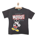 Disney Erkek Bebek Lisans Tişört Baskılı Bisiklet Yaka Short Sleeve - Antrasit
