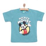 Disney Erkek Bebek Lisans Tişört Bisiklet Yaka Short Sleeve - Yeşil