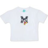 Disney Erkek Bebek Lisans Tişört Lisans Baskılı Bisiklet Yaka Short Sleeve - Beyaz - 6 - 9 Ay