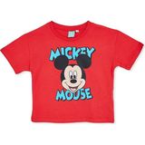 Disney Erkek Bebek Lisans Tişört Lisans Baskılı Bisiklet Yaka Short Sleeve - Kırmızı - 9 - 12 Ay