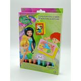 Disney Fairies 2 Periler Tinkerbell&Silvermist Eğitici ve Eğlenceli Kum Boyama Seti-Red Castle DS-12
