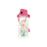 Disney Frozen Hakan Çanta Anna & Elsa 500 ml Kırılmaz Gövde Şeffaf Matara 78728