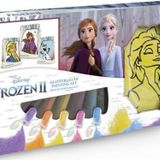 Disney Frozen Iı Elsa, Anna, Olaf Çerçeveli Kum Boyama Seti 3'lü-red Castle Ts-07