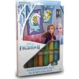 Disney Frozen II Elsa&Olaf Eğitici ve Eğlenceli Kum Boyama Seti-Red Castle DS-33