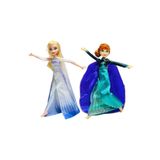 Disney Frozen karlar ülkesi prensesleri elsa ve anna bebek 2li müzikli