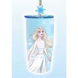 Disney Frozen Lisanslı Plastik Pipetli Termos (530ML)