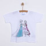 Disney Frozen Tshirt Kız Bebek - 1,5 Yaş - Beyaz