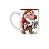 Disney I'm Grumpy Don't Bother Me 14 oz Kabartma Seramik Kupa, Çok Renkli