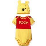 Disney Incredibles Monsters Inc. Oyuncak Hikayesi Winnie the Pooh Mickey Mouse Bebek Kostümlü Oyun Tulumu ve Şapka Yenidoğandan Bebeklere