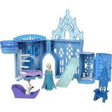 Disney Karlar Ülkesi Birleştirilebilir Hikaye Alanları™ Oyun Setleri, Elsa'nın Buzdan Sarayı Disney Karlar Ülkesi Oyuncakları, Elsa'nın Birleştirilebilir Şatosu, Çocuklar Için Hediyeler JDP63