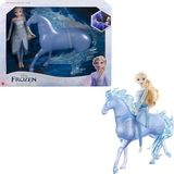 Disney Karlar Ülkesi Elsa ve Güzel Atı Nokk Disney Karlar Ülkesi Oyuncakları, Elsa Bebek ve Su