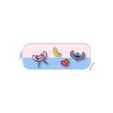 Disney Lilo & Stitch Lisanslı Oyuklu Fermuarlı Kalemlik (Stitch)