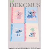 Disney Lilo & Stitch Lisanslı Spiralli A6 80 Yaprak Bloknot, Çok Renkli