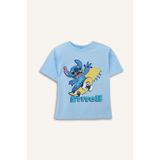Dısney Lılo & Stıtch Regular Fıt Kısa Kollu Tişört Erkek Bebek