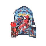 Disney Lisanslı Okul Çantası, Lacivert, Tritan Matara 500 ml ve Not Defteri Hediyeli