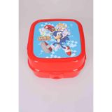Disney Lisanslı Sonic 2 Katlı Beslenme Kutusu, Kırmızı