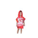 Disney Mcqueen Lisanslı Erkek Çocuk Panço Havlu – 3-7 Yaş | Plaj & Banyo Kullanımı, %100 Pamuk