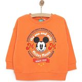 Disney Mickey Mouse Erkek Sweatshirt Erkek Bebek - 2 Yaş - Turuncu