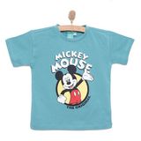Disney Mickey Mouse Erkek Tshirt Erkek Bebek - Yeşil - 9 Ay