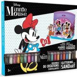 Disney Minnie&Mickey Mouse Tiyatro Sahnesi Büyük Kum Boyama Seti-Red Castle BKS-04