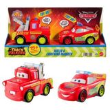 Disney Pixar Cars Track Talkers Mater &amp; Lightning McQueen 2’li Paket Jmt56