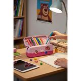 Disney Pixar Lisanslı Lotso 21,5 Cm Fermuarlı Kalemlik – Oymalı Özel Tasarım