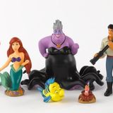 Disney Prenses Ariel Figür Set Kız Doğum Günü Pasta Süsü