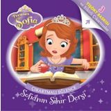 Disney Prenses Sofia Çıkartmalı Eğlence Tişört Baskılı - Sofia'nın Sihir Dersi