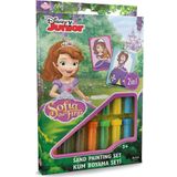 Disney Prenses Sofia&Arkadaşı Eğitici ve Eğlenceli Kum Boyama Seti 2in1-Red Castle DS-18