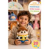 Disney Squishmallows Toy Story Woody Figür Peluş Oyuncak Seri A Yumuşak Sevimli Peluş 20 cm