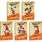 Disney:Esrarengiz Kasaba Gizem Kulübü:Çoklu Gezgini - Çoklu Dipper - Hüpletici Canavar Efsanesi - Turist Kapanı - 5 Kitap