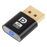 Display Port 4K UHD Dummy, Dp Dummy Plug Sanal Monitör Ekran Kartı Adaptörü - Gri