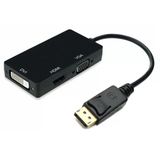 Display Port To Dvı Vga Hdmı Çevirici Dönüştürücü Aparat