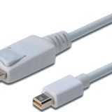 DisplayPort (DP) <-> Mini DisplayPort (mini DP) Bağlantı Kablosu, DP Erkek - mini DP Erkek, 2