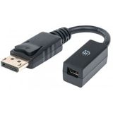 Displayport Erkek to Mini Displayport Dişi Çevirici Dönüştürücü
