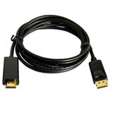 Displayport To Hdmi 3 Metre Cevirici Donusturucu Adaptor Kablosu