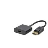 Displayport To Hdmi Dişi Görüntü Dönüştürücü 4K 30 Hz - Siyah Hdx7873