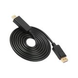 Displayport To HDMI Dp Dönüştürücü Kablo Altın Uçlu 1.8 M