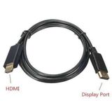Displayport to Hdmi Kablo Çevirici TV Görüntü Ekran Kablosu 1.8m