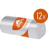 Dispo Mini Şeffaf Çöp Torbası 40 Yaprak 12'li