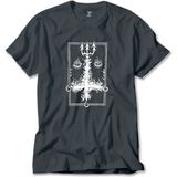 Dissection The Past Is Alive Logo Füme Tişört Liyada - 2XL