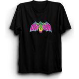 Disturbia, Mutant Bat, Rock Metal Grup Tişörtü - Siyah