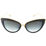 Dita 22027-D GRY GLD 56 56 Heartbreaker Kahve Çekik Çerçeve Kadın Güneş Gözlüğü