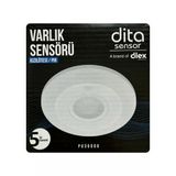Dita Pu36006 Kızılötesi / Pır Sıva Üstü 360° Varlık Sensörü
