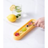 Ditmo Kitchen Ware Silikon Küre Buz Kalıbı / Viski, Kokteyl ve Kahve İçin Yuvarlak Buz Yapma Aparatı - Sarı