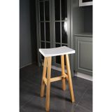 Diva Ahşap Bar Taburesi 75 Cm