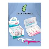 DIVA CAMILLE DİŞ İPLİ KÜRDAN DİŞ İPİ 50'Lİ