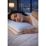 Diva Comfort Visco Premium Boyun Destekli Ortopedik Jel Yastık 40X60 cm - 40 × 60 × 15 cm - Beyaz