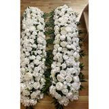 DİVA FLOWER EVENT 1 METRE Lüx Beyaz Şakayık & Gül Tağ Çiçeği Aranjmanı – Metre Bazlı Özel Tasarım - TAG ÇİÇEĞİ